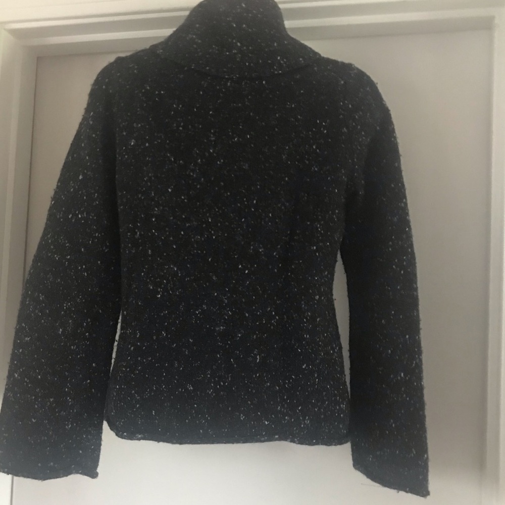 Wool Blend Flecked Sweater Express - Picture 6 of 11